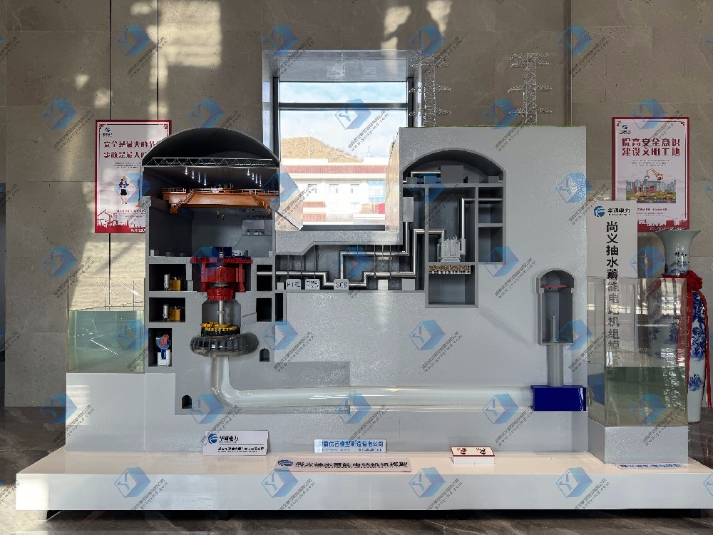 抽水蓄能水電站仿真模型，抽水蓄能水電站機(jī)組仿真模型