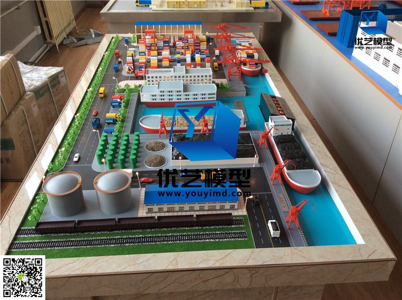 物流港口沙盤 物流港口沙盤