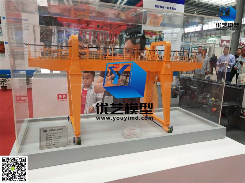 龍門起重機模型 龍門起重機模型