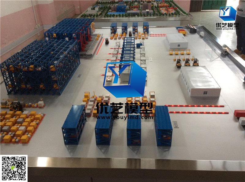 自動(dòng)化倉(cāng)庫(kù)模型 自動(dòng)化倉(cāng)庫(kù)模型